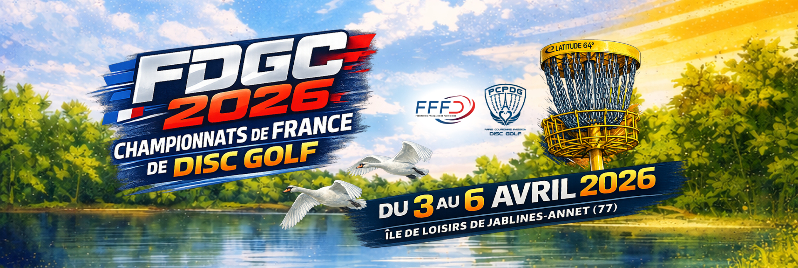 Championnats de France de Disc Golf 2026 à Jablines