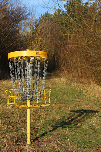 Panier de disc Golf, trou 10