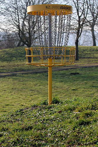 Panier de disc Golf, trou 4